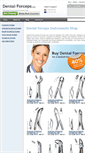 Mobile Screenshot of dental-forceps.com